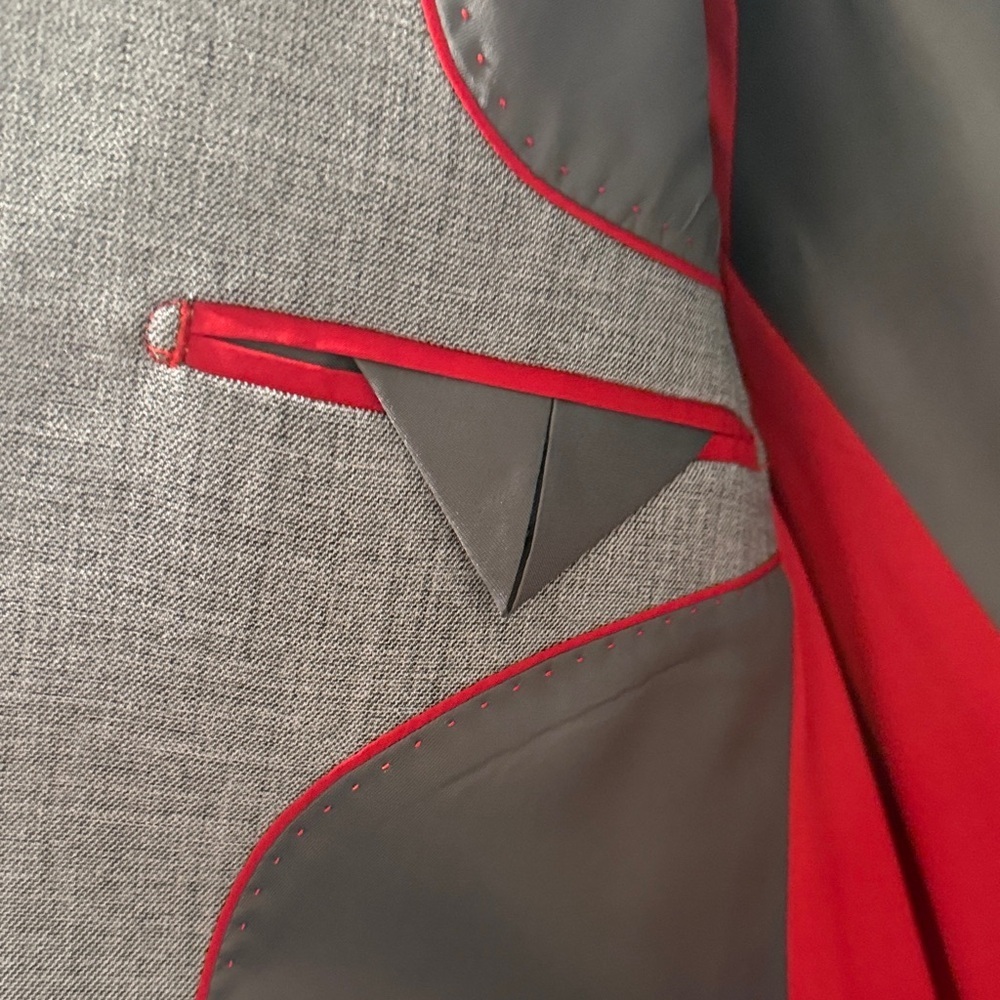 Tahari Men's Classic Suit Gray NWOT - Picture 7 of 9